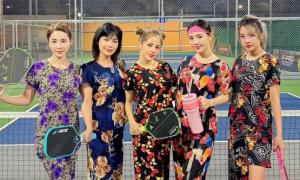 Mặc đồ bà thím đi chơi Pickleball, Quỳnh Nga nói: Tôi không đáp trả dư luận